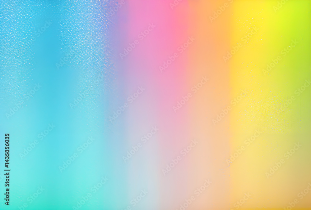 Aufkleber future rainbow bright gradient background with mixed colors with tile transition, threads top. fluid