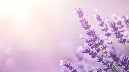 Fototapeta premium Soft Lavender Gradient Background