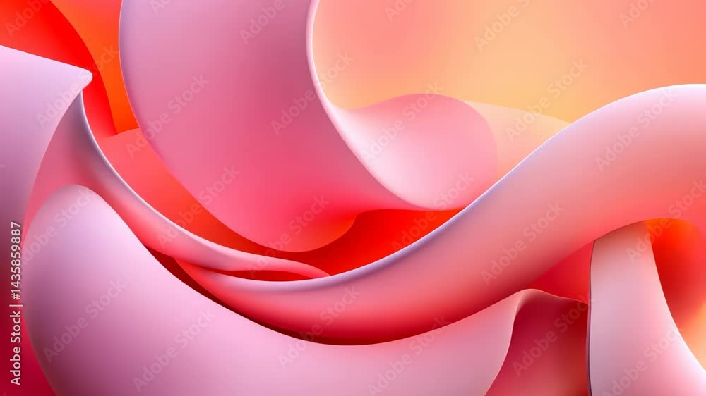 Poster swirling colors create a mesmerizing dance of light and shadow in a vibrant abstract landscape gener