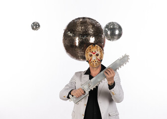 Monster DJ at the disco