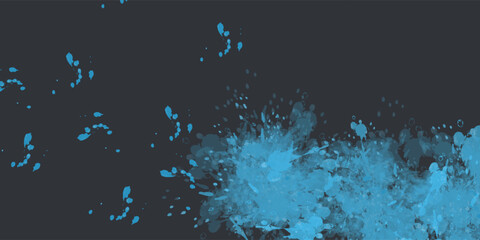 Abstract frame in light blue tone on a white background. Sporty design in grunge style. Illustration for sports, athletics, training, workout, etc.