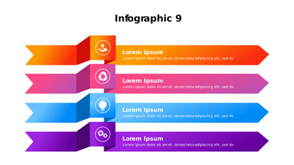 Obraz premium Set of infographic elements data visualization vector design template. Business Development Concept Infographic Design. Set of Infographic Element. Steps business data visualization timeline process.