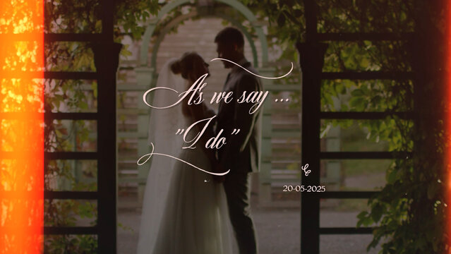 Wedding Slideshow Forever Together