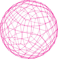 Dot sphere collection particle globe