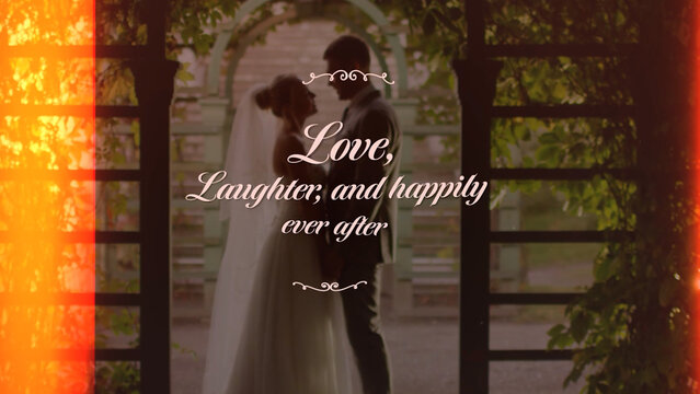 Wedding Slideshow Blissful Ceremony