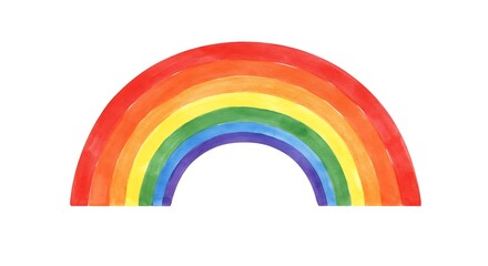 Watercolor Arc of Joy AI Generated