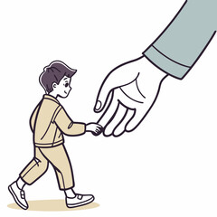 Handshake with Dad Icon perfect for digital gifts, cards, and celebration artwork.
