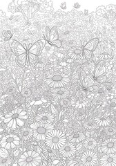 Obraz premium Whispers of Wings and Blooms AI Generated