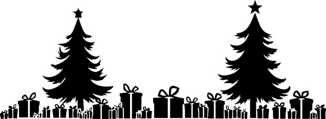 Fototapeta premium Gifted Christmas Wonderland