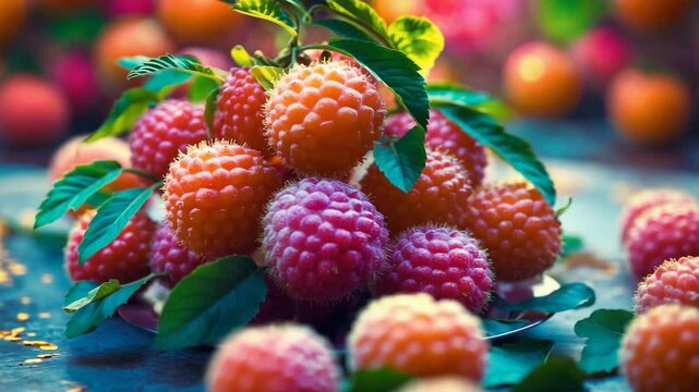 Acerola cherries