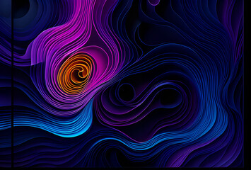 Fototapeta premium Future Rainbow Bright gradient background with mixed colors with tile transition, threads top. fluid, funky, futuristic, glow, glowing, grain, grunge, heaven, in good quality, generative ai