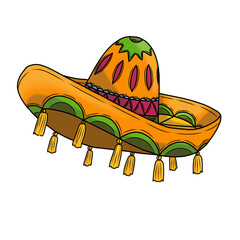 mexican sombrero hat
