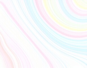 Fototapeta premium Abstract pastel background with curved lines for spring and Easter design