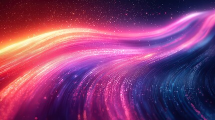 Obraz premium Diffusing abstract energy with radiant neon streams jpeg background image