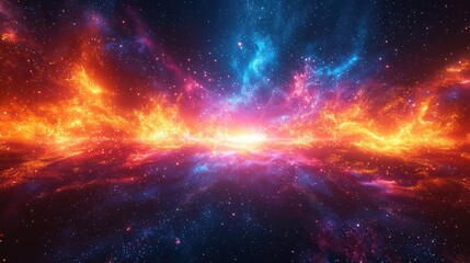 Naklejka premium Dynamic abstract digital aura background with vibrant glow jpeg background image