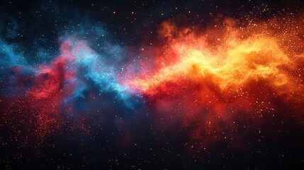 Fototapeta premium Dynamic abstract splatter background with energetic drops jpeg background image