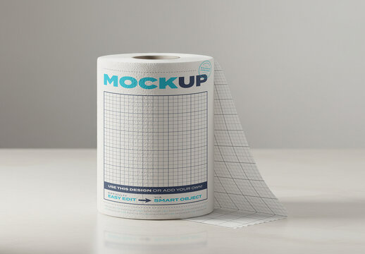 Paper Roll Mockup