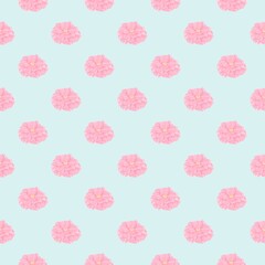 Vintage Hoary Stock Seamless Floral Pattern