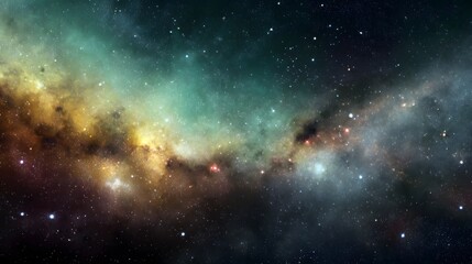 Obraz premium Space background with color.