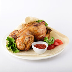 Enjoy Delicious Grilled Chicken with Fresh Vegetables and a flavorful