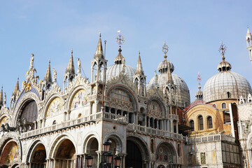 The Patriarchal Cathedral Basilica of Saint Mark, Venice, Italy 