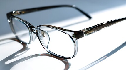 Lightweight eyeglass frame with a sleek finish, ideal for everyday use or optical display, shown against a bright white backdrop