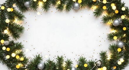 Festive Glow: Winter's Embrace AI Generated