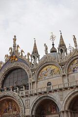 Obraz premium The Patriarchal Cathedral Basilica of Saint Mark, Venice, Italy 