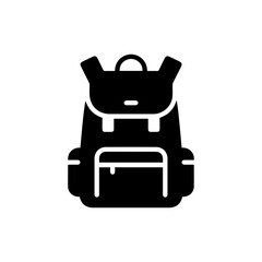Backpack with Straps Icon