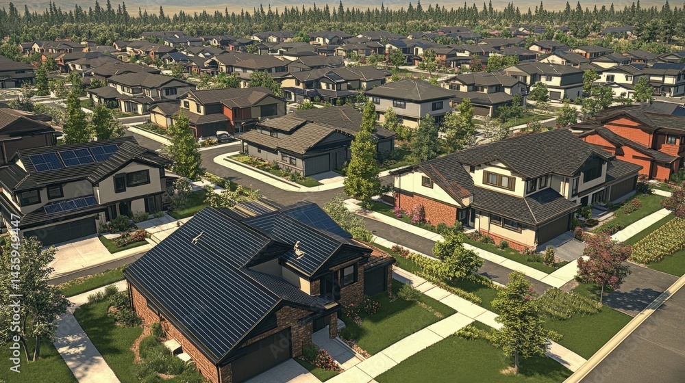Aufkleber screen with interactive map tool showing available real estate plots