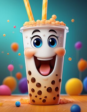 Party Bubble &ndash; Bubble Tea wird zur s&uuml;&szlig;en Comicfigur