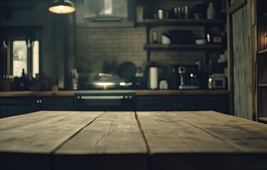Rustic kitchen table top (1)