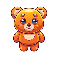 Obraz premium Cute cartoon bear (1)