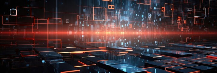 Fototapeta premium abstract technology background