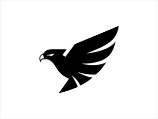 A bold, stylized logo featuring an eagle's head and wings, with red wings symbolizing strength and freedom.