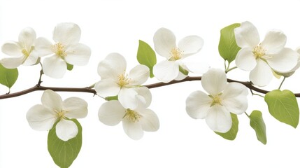 Naklejka premium Delicate Spring Blossom Branch
