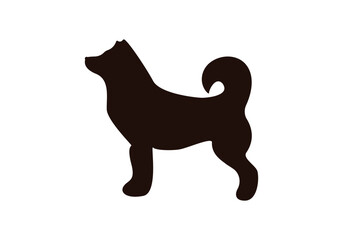 vector dog logo design