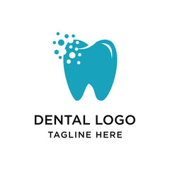 Dental Logo Graphic Design Vector 