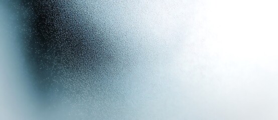 Frosted Glass Texture with Blue Gradient and Subtle Light Diffusion Background