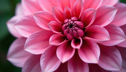 Close-up dahlia flower pattern, delicate details, rich color , autumn, purple, illustration