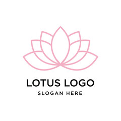 Lotus Logo Graphic Design Vector