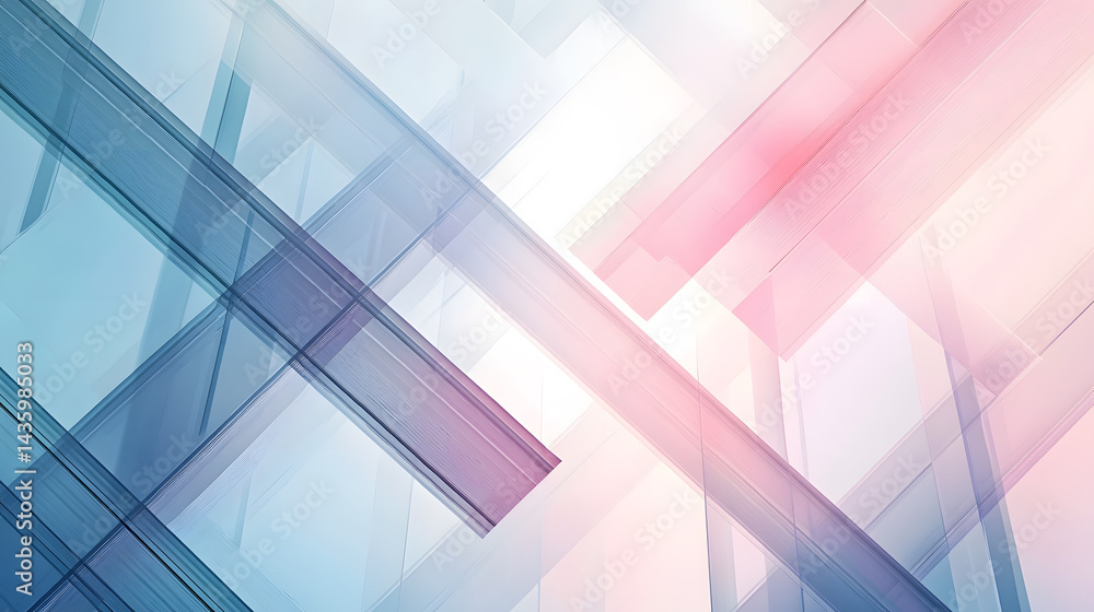 Poster dynamic abstract geometric patterns in tech vibe artwork creative studio digital art modern aestheti