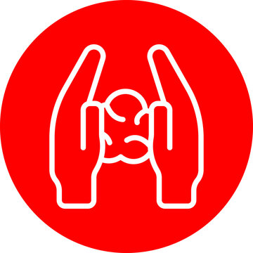 recommend clip art: Mold Vector Line White Circle Red
