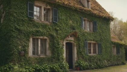Ivy-Covered Cottage A Charming English Countryside Home