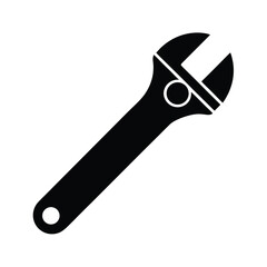 wrench isolated on white background