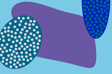 abstract background with blue circles