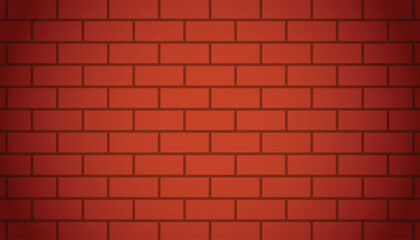 Obraz premium editable red wall vector background with modern style