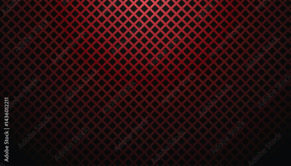 Poster editable red square vector background with modern style