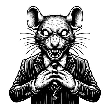 Rats In Costumes clip art preview