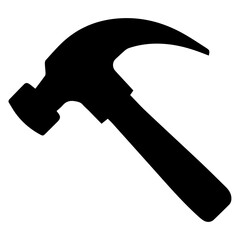 Hammer icon vector.